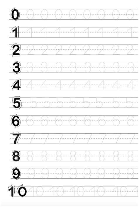 Free Printable Tracing Letters And Numbers Worksheets