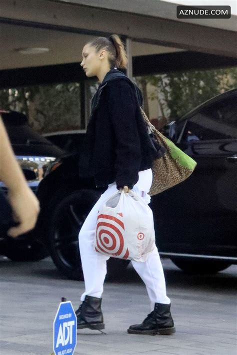 Bella Hadid Stepped Out To Make A Quick Target Run For Some Home Essentials During Her Time Of