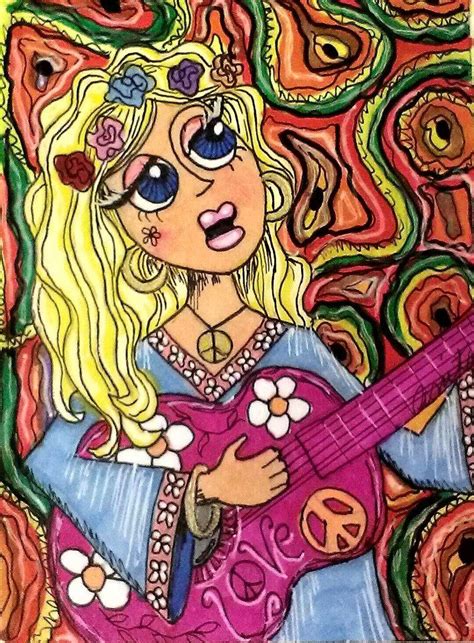 Sing For Peace Sharpie Marker Princess Peach Princess Zelda Artist