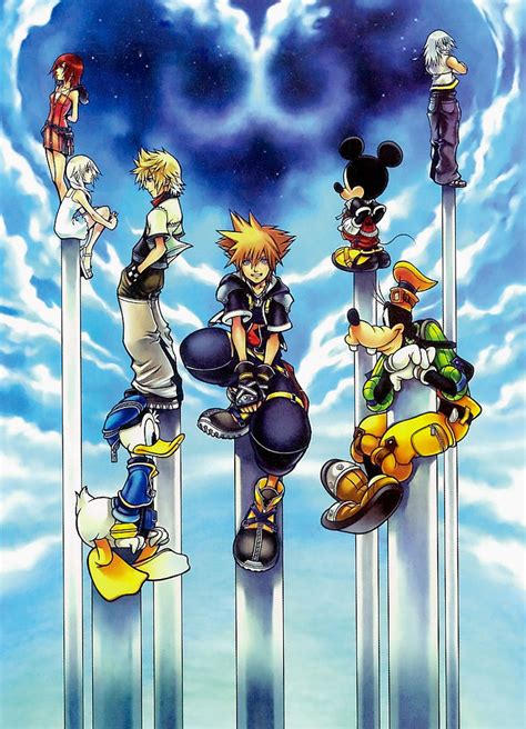 Official Artwork Gallery Kingdom Hearts Ii Final Mix