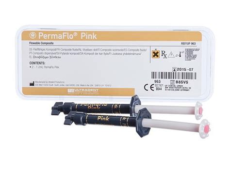 Clinical Research Dental Ultradent Permaflo Pink Clinical Research