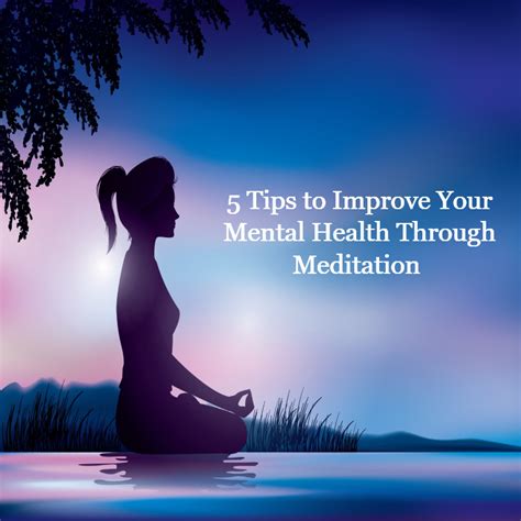 5 Tips To Improve Your Mental Health Through Meditation Inf27 News