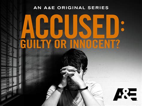Prime Video: Accused Guilty or Innocent Season 1