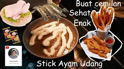 Okey stik naget ayam 500g. Stick Ayam Udang | Cemilan Sehat Enak Buatnya Gampang ...