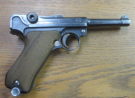Fine WW1 German P08 Luger Pistol Erfurt 1918 Battleground Antiques