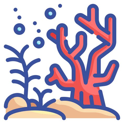 Coral ícones De Animais Grátis