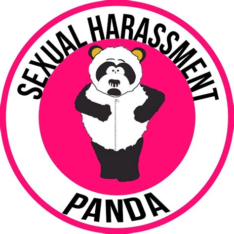 sexual harassment panda stickers by andraskiss redbubble