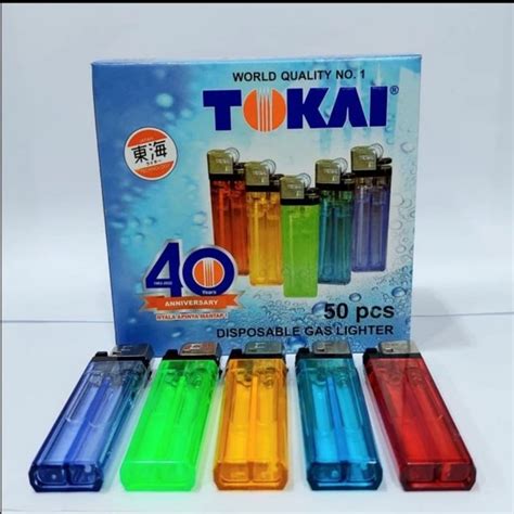 Jual Korek Api Gas Tokai Original 1 Box Isi 50 Pcs Di Lapak TOKO AGUS