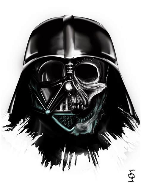 In the initial phase, do not press down too hard. Darth Vader Helmet Drawing by Robert Smith