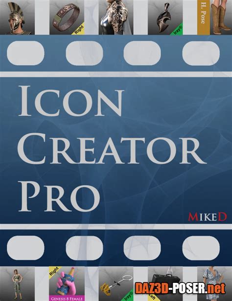 Icon Creator Pro Daz 3d Poser Free Download