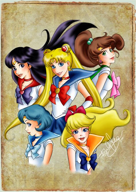 Sailor Soldiersdisneyfied By Emilia89 On Deviantart