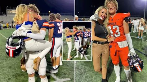 Mum Hits Back After Video Of Her Enthusiastic Hug Of Proud Son Goes Viral