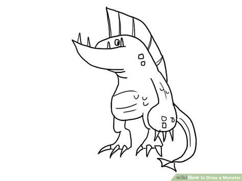 Learn how to draw a scary monster, skull, witch, or clown with step by step instructions. 4 Easy Ways to Draw a Monster (with Pictures) - wikiHow