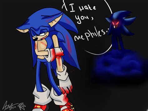 Sonic And Mephiles By Excelsiorthehedgehog On Deviantart