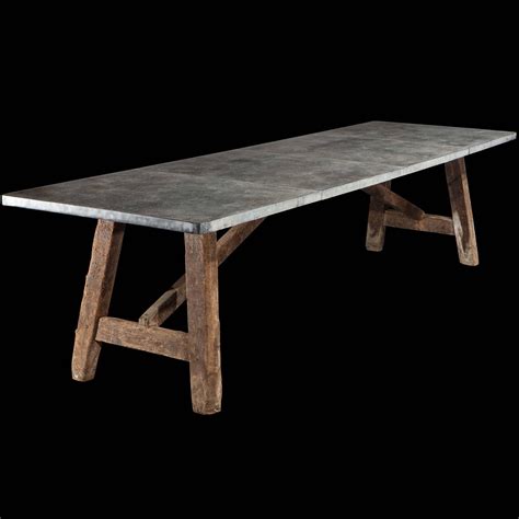 Zinc Top Preparation Table at 1stDibs