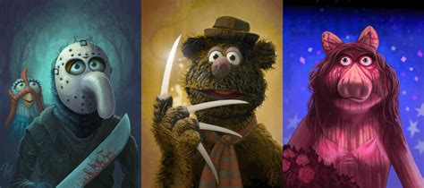 The problem is that visual mediums like movies and tv shows usually have to reveal the horrifying thing they're trying to plant into your today's podcasting renaissance goes hand in hand with our current horror renaissance. Artist Turns THE MUPPETS Into Famous Horror Movie ...