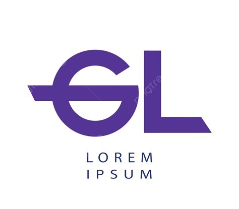 Gl Logo Design Concept Identity Graphic Branding Vector Identity