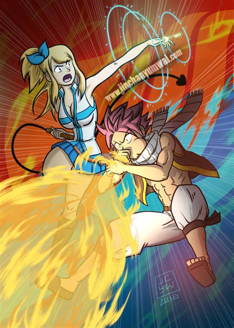 Fairy Tail Natsu And Lucy By Jazzyjin On Deviantart