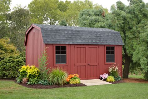 Colonial Dutch Barn Traditional Shed Philadelphia By Riehl