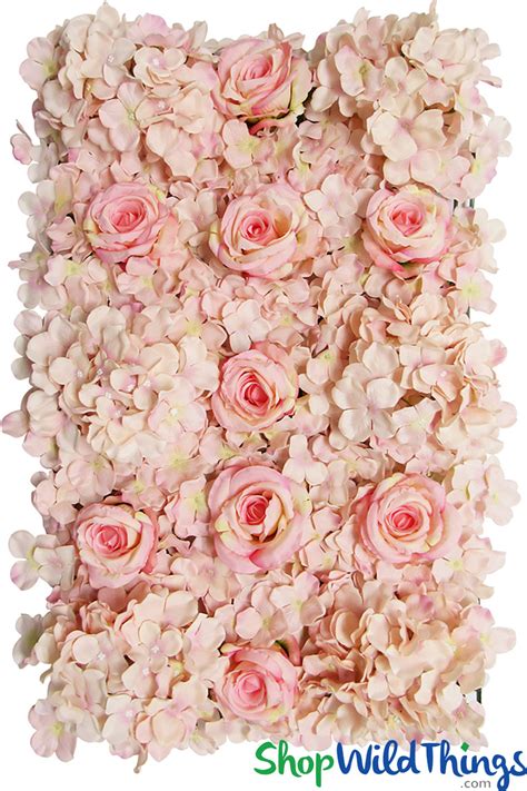 Deluxe Blush Pink Flower Wall Panel
