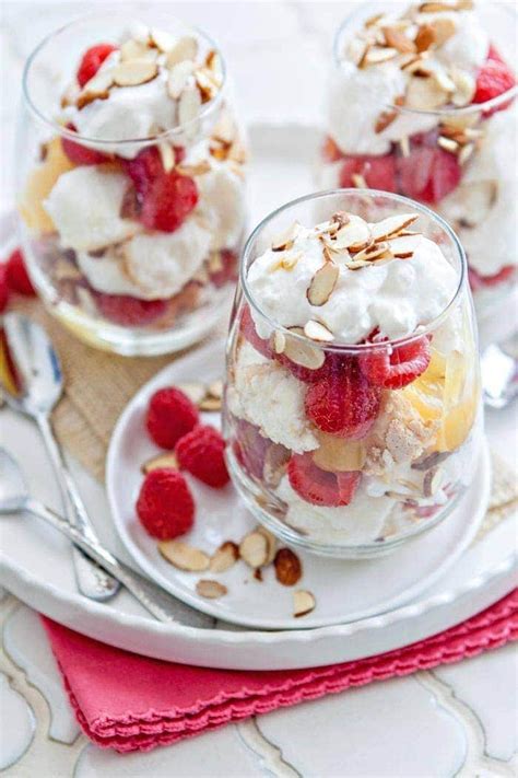 You can still make this cake, but you need to use a pan with tall sides, like a loaf pan, because the batter rises considerably, and you still need to cool it. Raspberry Almond Angel Food Cake Parfaits | Good Life Eats