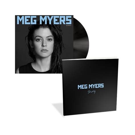 Sorry Vinyl Lyric Booklet Bundle Meg Myers Atlantic Records