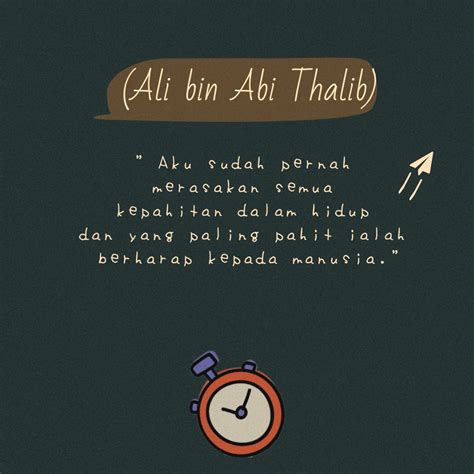 Quotes Ali Bin Abi Thalib Kata Kata Indah Kata Kata Pengingat Diri