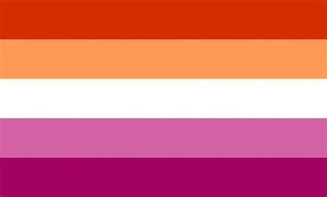New Lesbian Flag By Baiiley Redbubble