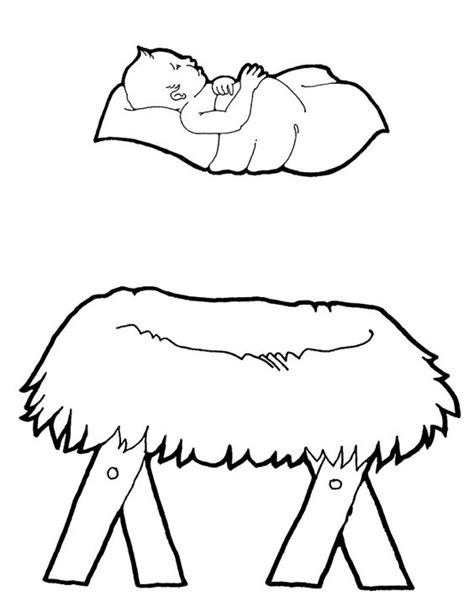 The scene is peaceful and loving. Baby Jesus Drawing at GetDrawings | Free download