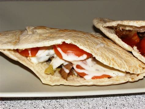 Recipe #1—chicken and pineapple shish kebab in pitta bread. Pitta bread with beef and vegetables recipe - All recipes UK