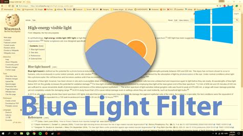 How To Get Blue Light Filter In Windows 10 Flux Youtube