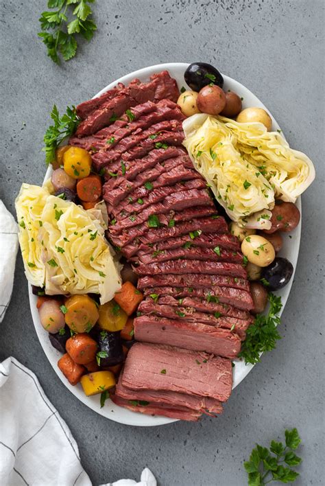 Make it even easier by cooking the corned beef, cabbage, carrots, and potatoes on saint patrick's day in my house, you're guaranteed to find a corned beef brisket in the instant pot. Corned Beef and Cabbage (Crock Pot or Instant Pot ...