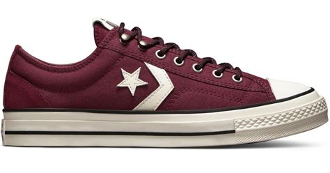 Converse Star Player 76 Retro Hike In Red Lyst