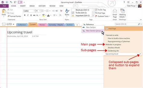 20 Onenote Daily Planner Template