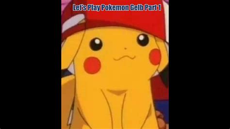 Lets Play Pokemon Gelb Part 1 Die Reise Kann Beginnen Youtube