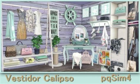 Pqsims4 Dressing Room Calipso • Sims 4 Downloads The Sims Sims Cc