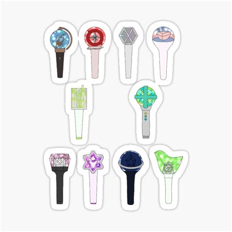 Stray kids lightstick sticker by lvveljh. Stray Kids Lightstick Stickers | Redbubble