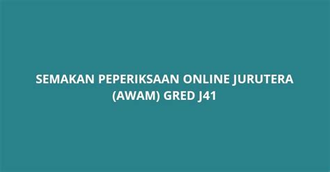 After office hours duty officer phone no: Semakan Peperiksaan Jurutera (Awam) J41 - SPA