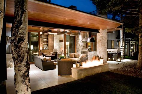 Patio is an outdoor space of your home, but if you can get it covered properly then you can have even electrical appliances like television there too! 50 Stylish Covered Patio Ideas