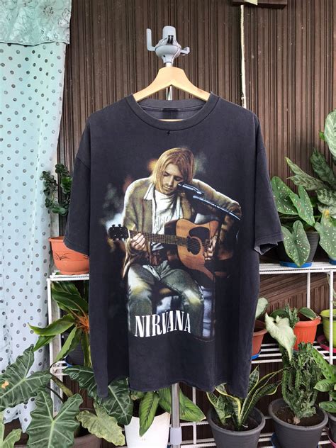 Vintage Vtg Kurt Cobain Distressed Tee Grailed