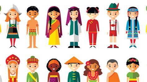 Culture Clipart Different Ethnic Group Culture Different Ethnic Group