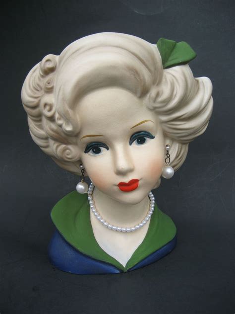 We did not find results for: Vintage Lady Head Vase Napcoware | love this ladies ...