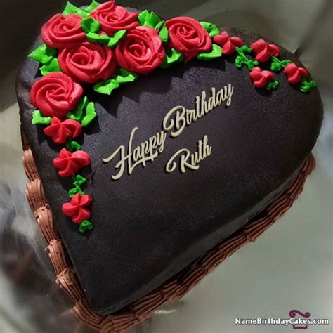 Happy Birthday Ruth Cakes Cards Wishes