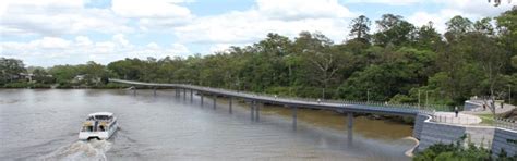 The indooroopilly riverwalk is coming along nicely! QLD's Indooroopilly Riverwalk project moves one step ...