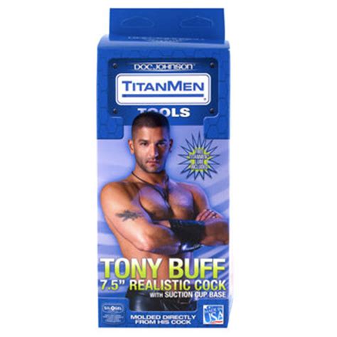 Titanmen Tony Buff S Inch Realistic Gay Dildo