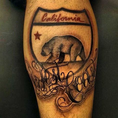 40 Breathtaking State Of California Tattoos Tattooblend