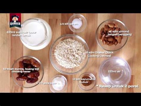 It's the perfect recipe to give kids practice in the kitchen! Tutorial Memasak Resepi Instant Oat - Kumpulan Cara