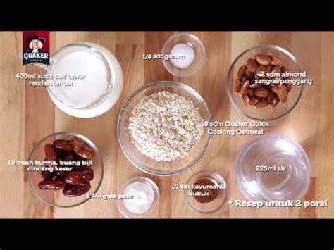 Ini adalah resep quaker oat yang cepat and sederhana, enjoy quaker oat dengan berbagai kreasinya ya, kalau ada ide resep. Tutorial Memasak Resepi Instant Oat - Kumpulan Cara