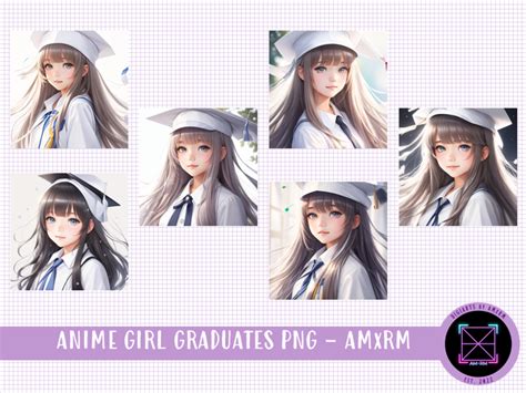 Anime Girl Graduates Png Amxrm Digiarts By Amxrms Ko Fi Shop Ko
