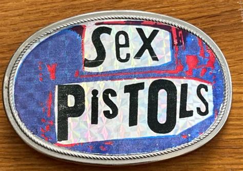 vintage sex pistols belt buckle 1978 24 94 picclick